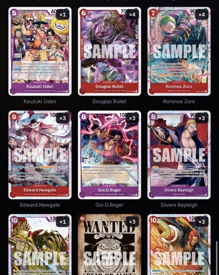 Deck builder in Mugipocket