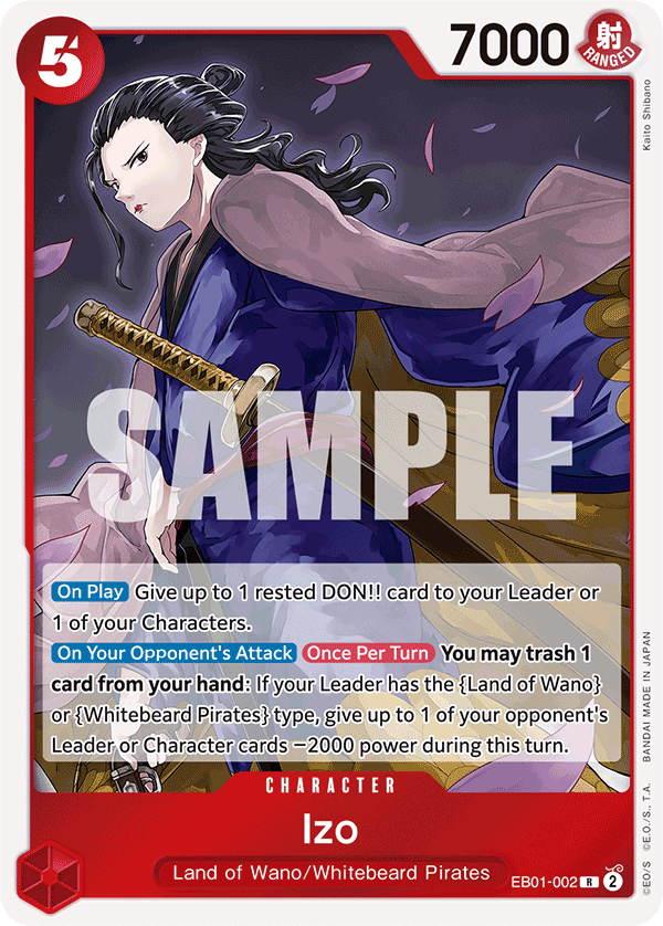 Izo EB01-002 One Piece Card Game