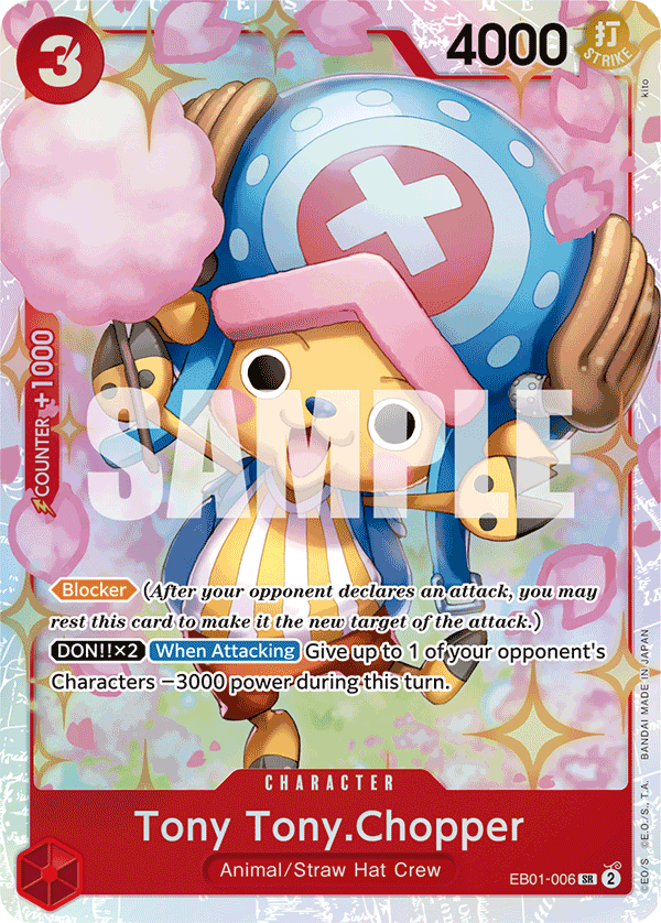 Tony Tony.Chopper [Let's Get Started] JP EB01-006 One Piece Card Game