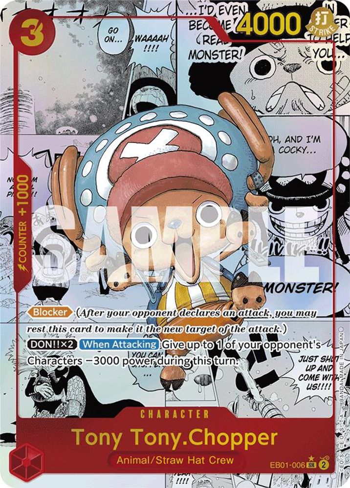 Tony Tony.Chopper [Manga PRB01] EB01-006 One Piece Card Game
