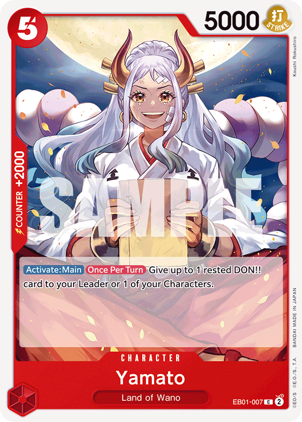 Yamato EB01-007 One Piece Card Game