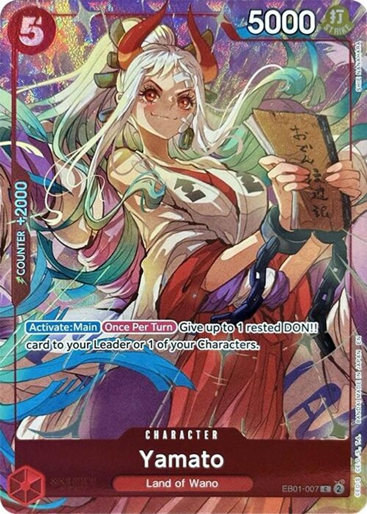 Yamato [Best Selection] EB01-007 One Piece Card Game
