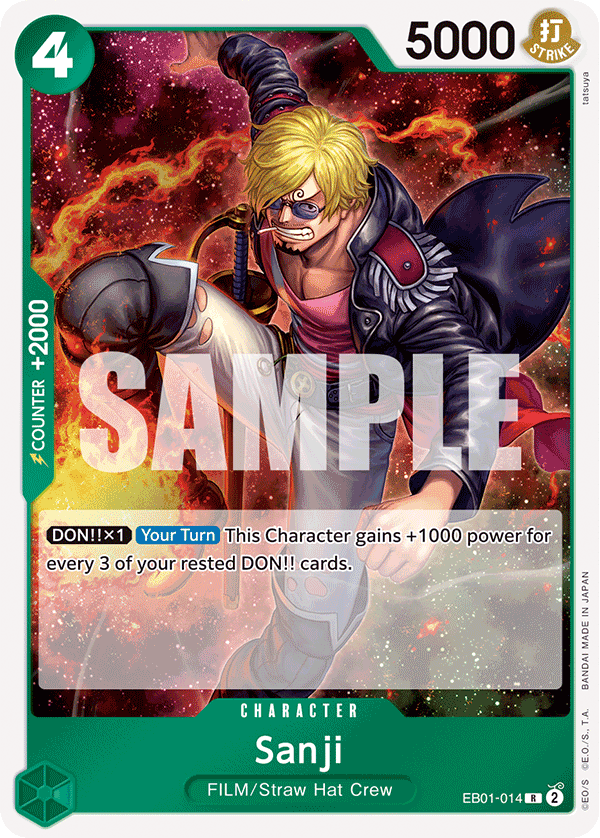 Sanji EB01-014 One Piece Card Game