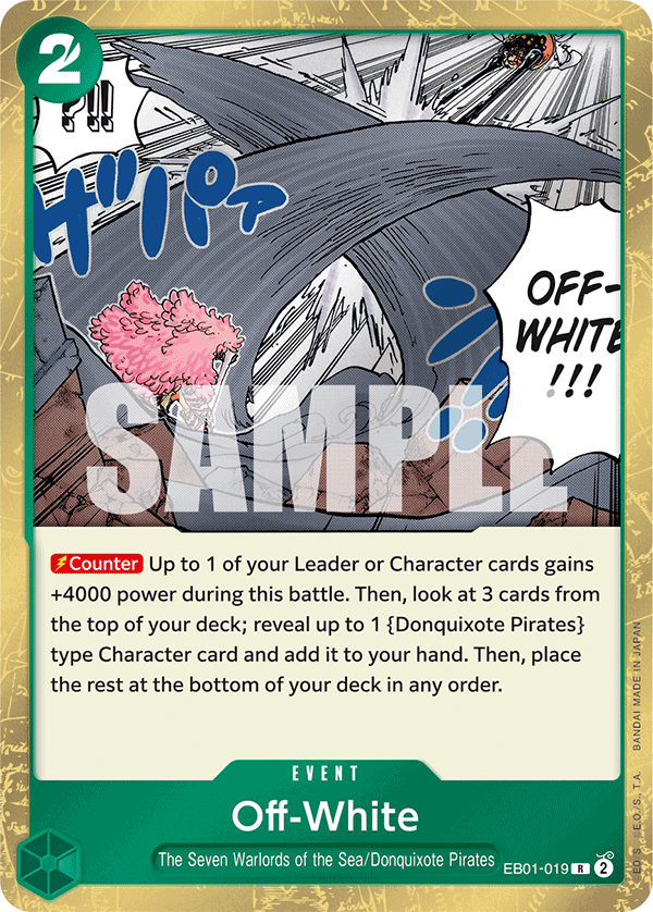 Off-White EB01-019 One Piece Card Game