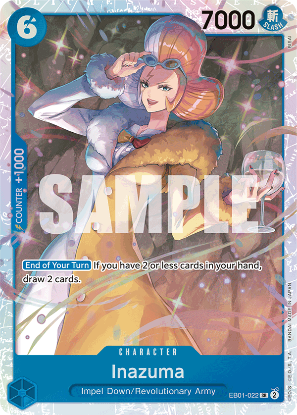 Inazuma EB01-022 One Piece Card Game