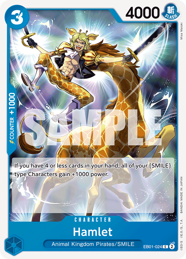 Hamlet EB01-024 One Piece Card Game