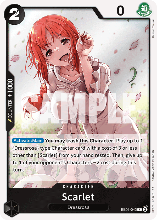 Scarlet EB01-042 One Piece Card Game
