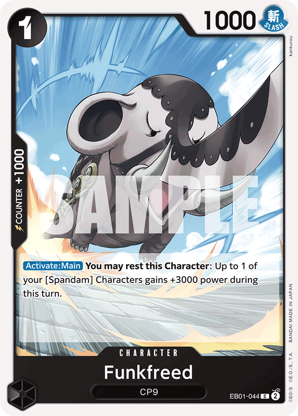 Funkfreed EB01-044 One Piece Card Game
