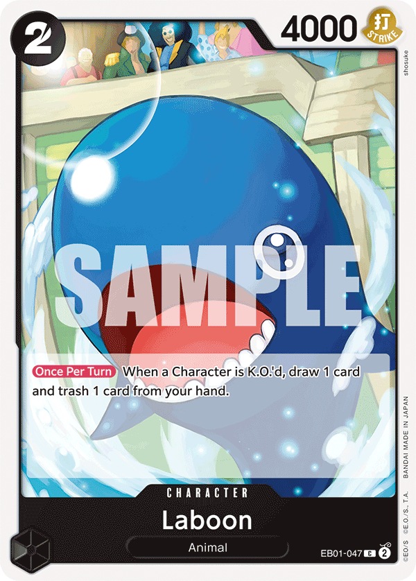 Laboon EB01-047 One Piece Card Game