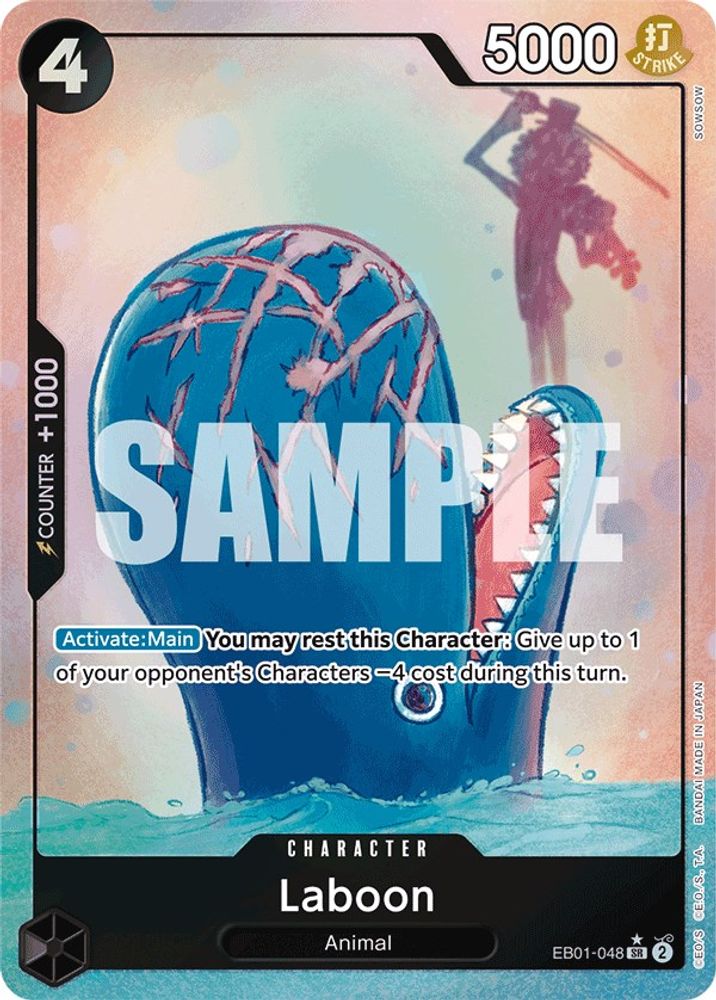 Laboon [Alternate Art] EB01-048 One Piece Card Game