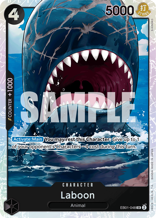 Laboon [PRB-02] EB01-048 One Piece Card Game