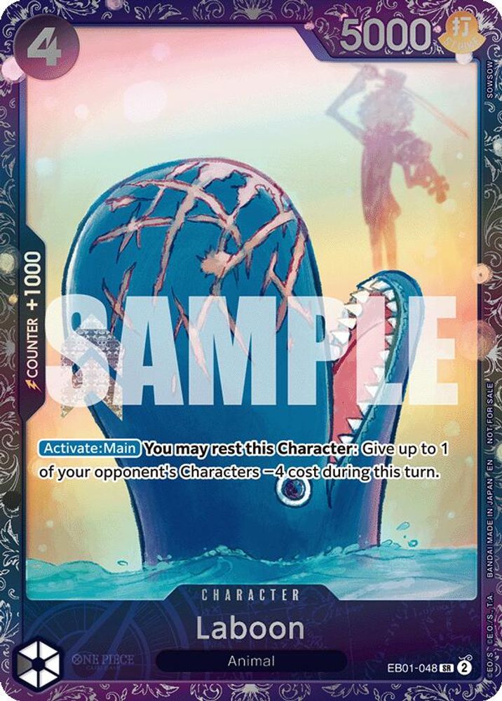 Laboon [Treasure Cup] EB01-048 One Piece Card Game