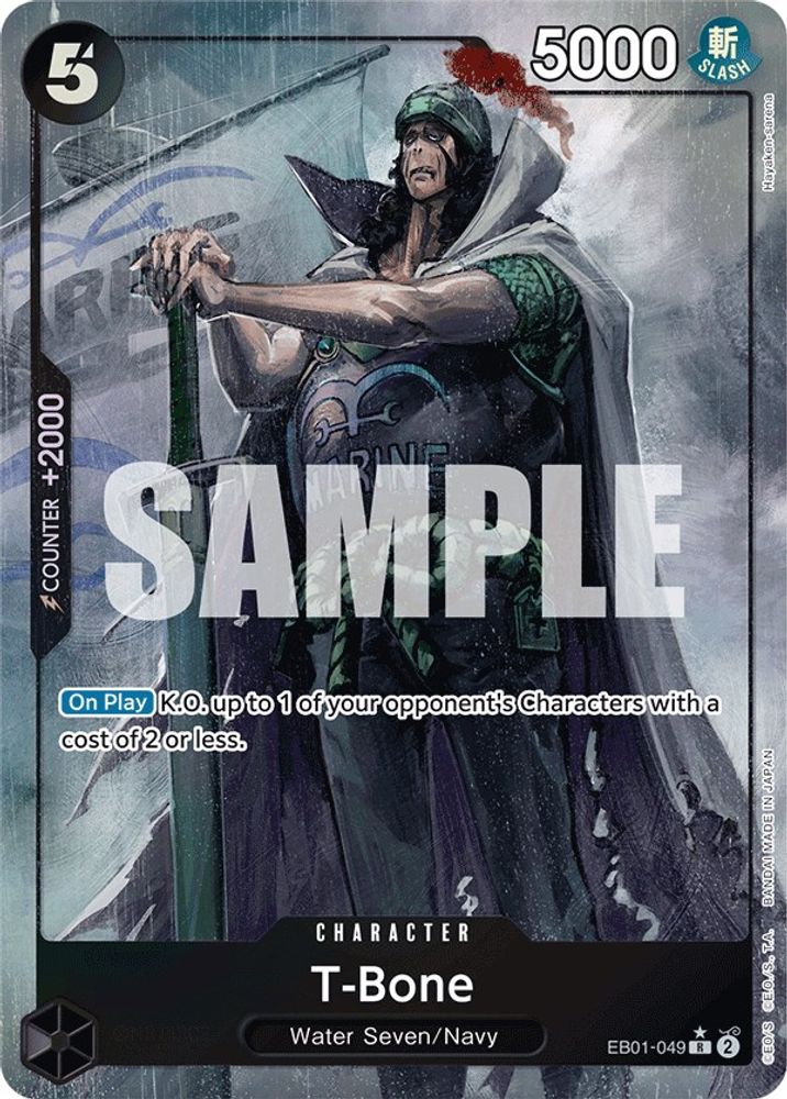 T-Bone [Alternate Art] EB01-049 One Piece Card Game