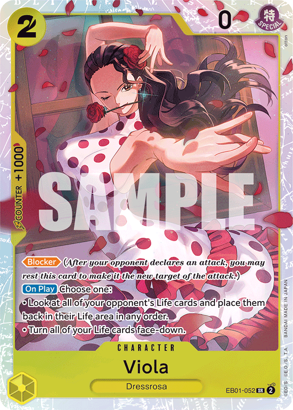 Viola EB01-052 One Piece Card Game