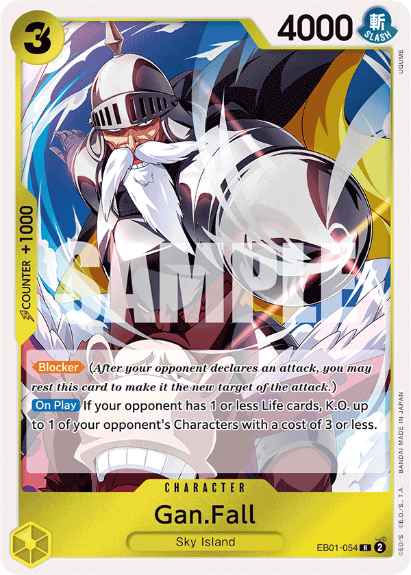 Gan.Fall EB01-054 One Piece Card Game