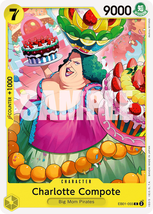 Charlotte Compote EB01-055 One Piece Card Game