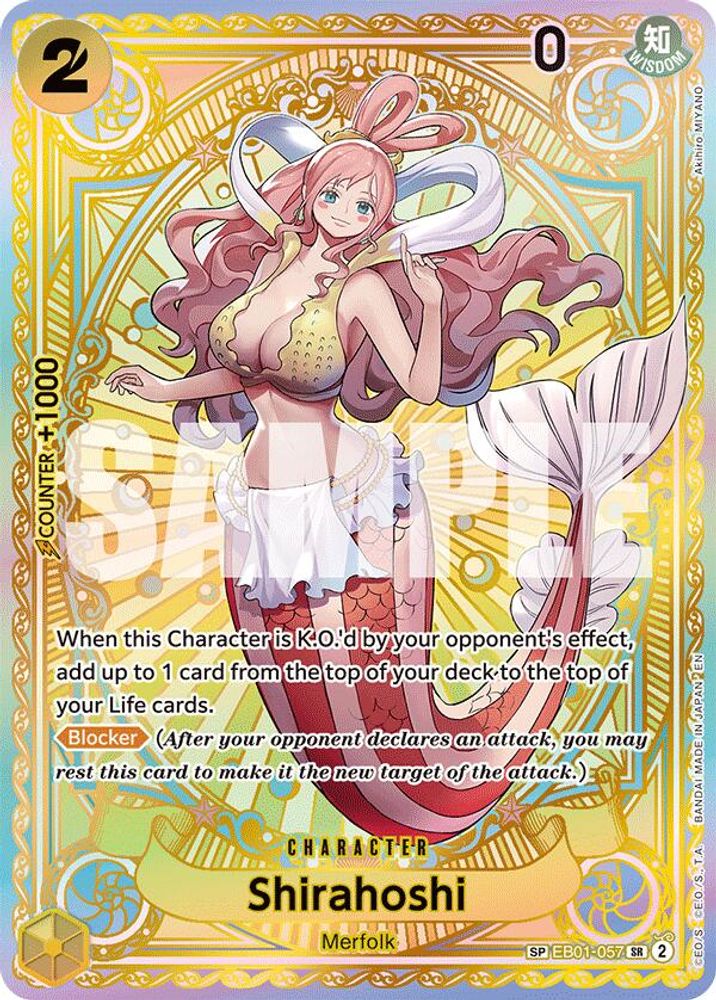 Shirahoshi [SP] EB01-057 One Piece Card Game
