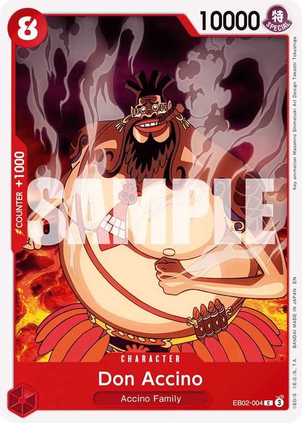 Don Accino EB02-004 One Piece Card Game