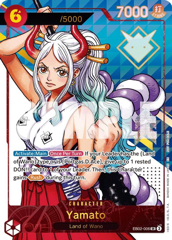 Yamato [Serial] EB02-006 One Piece Card Game
