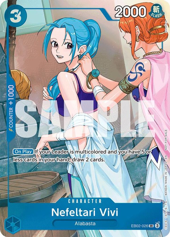Nefeltari Vivi [SP] EB02-026 One Piece Card Game