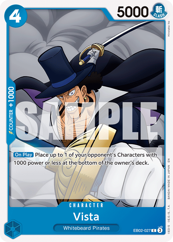 Vista EB02-027 One Piece Card Game