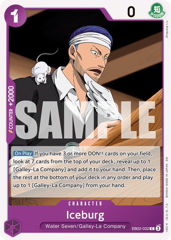 Iceburg EB02-032 One Piece Card Game