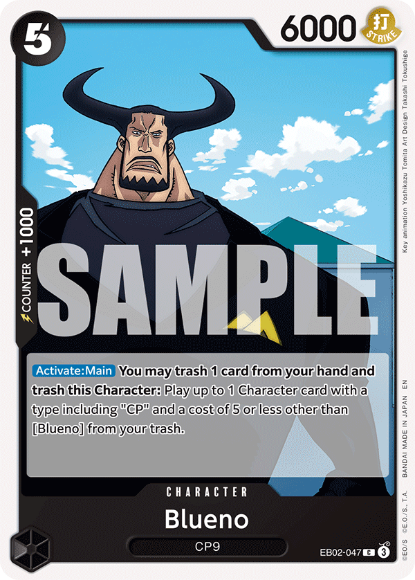 Blueno EB02-047 One Piece Card Game