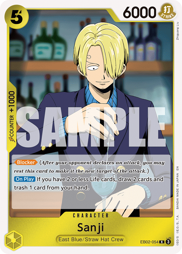 Sanji EB02-054 One Piece Card Game
