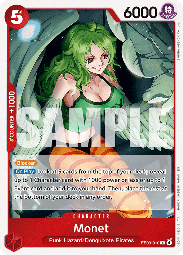 Monet EB03-010 One Piece Card Game