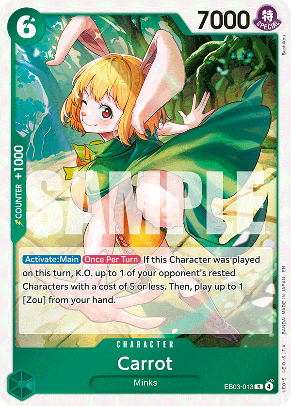 Carrot EB03-013 One Piece Card Game
