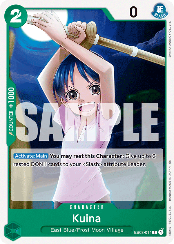 Kuina EB03-014 One Piece Card Game