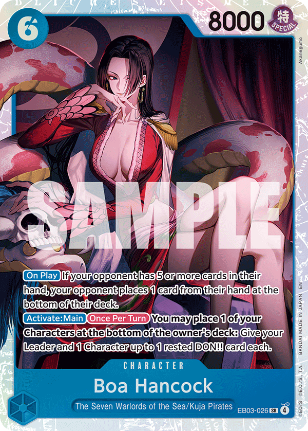 Boa Hancock EB03-026 One Piece Card Game