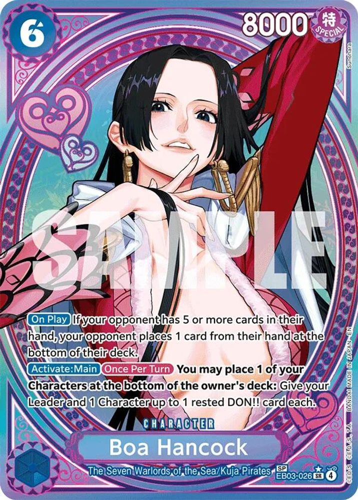 Boa Hancock [SP] EB03-026 One Piece Card Game
