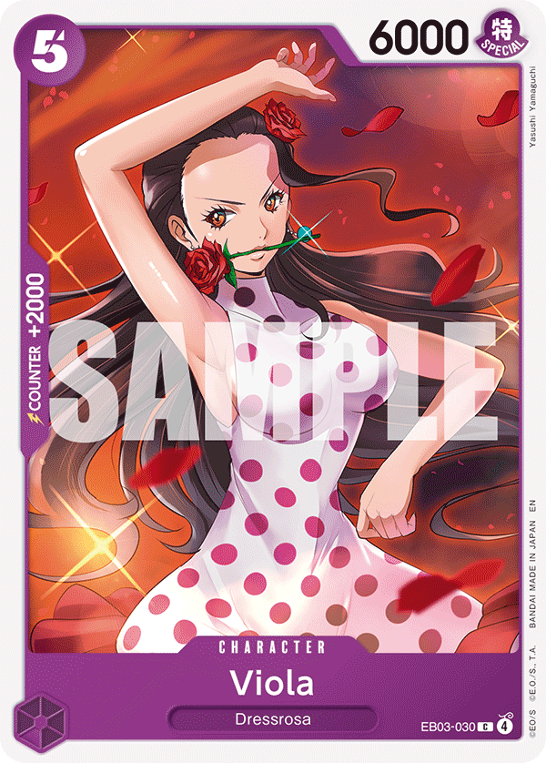 Viola EB03-030 One Piece Card Game