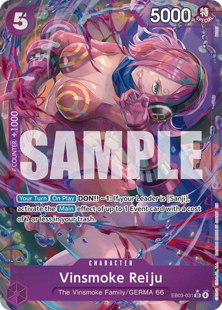Vinsmoke Reiju [Alternate Art] EB03-031 One Piece Card Game