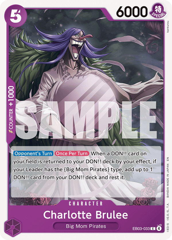 Charlotte Brulee EB03-033 One Piece Card Game