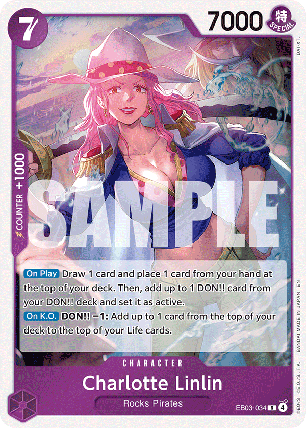 Charlotte Linlin [Alternate Art] EB03-034 One Piece Card Game