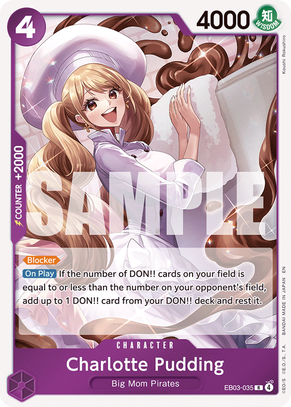 Charlotte Pudding EB03-035 One Piece Card Game