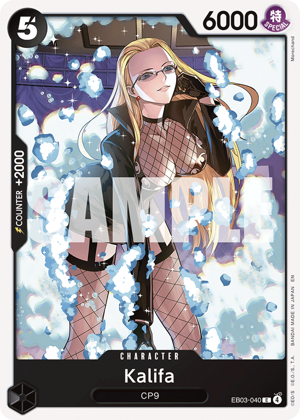 Kalifa EB03-040 One Piece Card Game