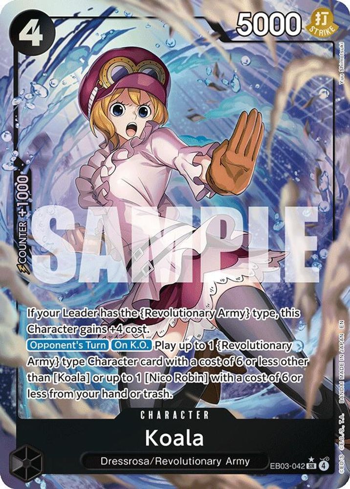 Koala [Alternate Art] EB03-042 One Piece Card Game