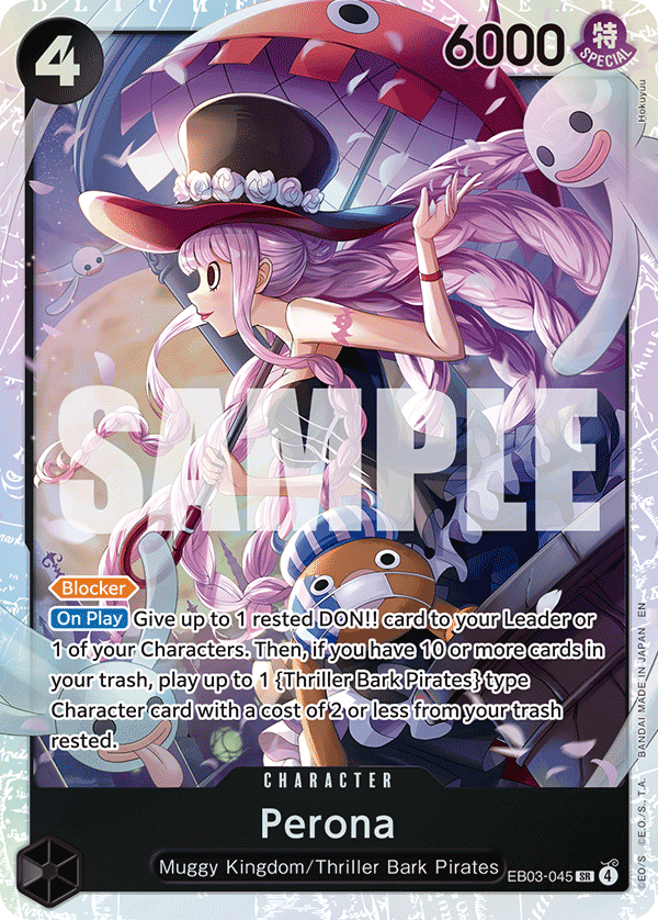 Perona [SP] EB03-045 One Piece Card Game