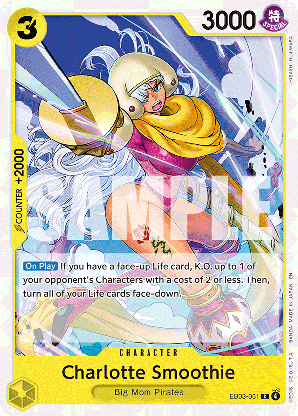 Charlotte Smoothie EB03-051 One Piece Card Game