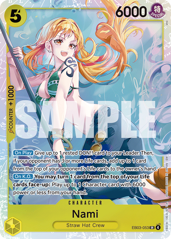 Nami EB03-053 One Piece Card Game