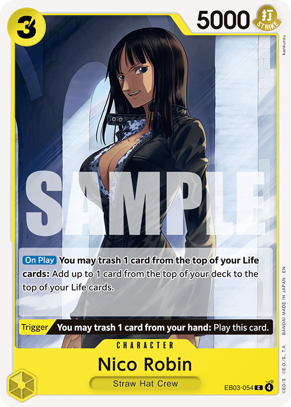 Nico Robin EB03-054 One Piece Card Game