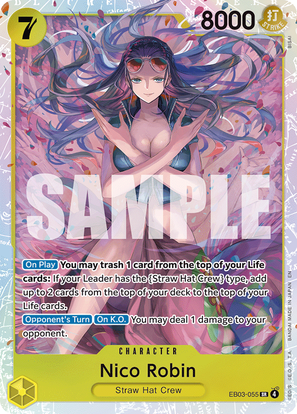 Nico Robin EB03-055 One Piece Card Game