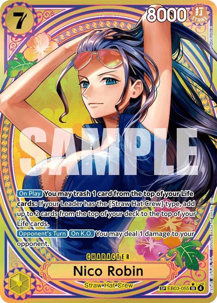 Nico Robin [SP] EB03-055 One Piece Card Game
