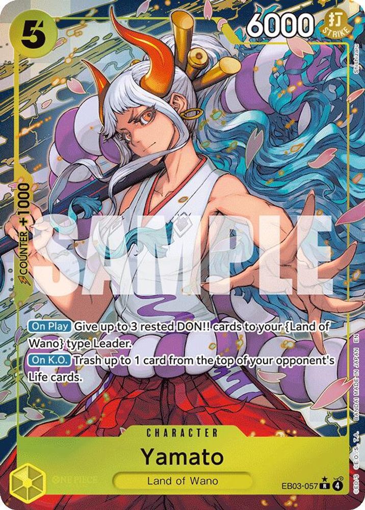 Yamato [Alternate Art] EB03-057 One Piece Card Game
