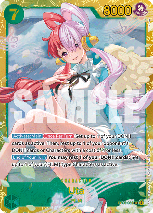 Uta EB03-061 One Piece Card Game
