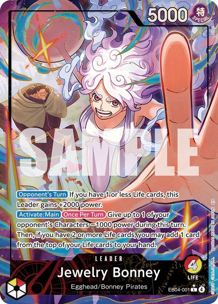 Jewelry Bonney [Foil] EB04-001 One Piece Card Game