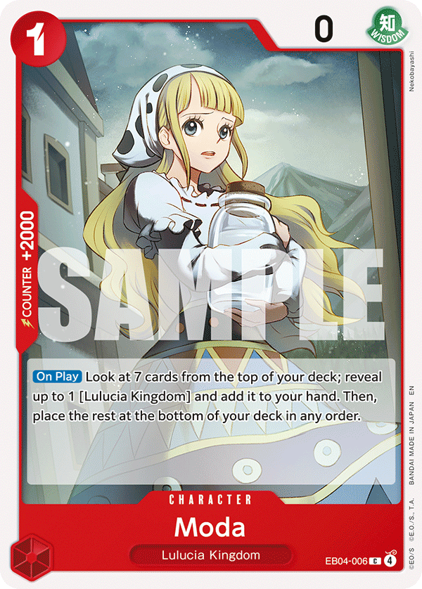 Moda EB04-006 One Piece Card Game